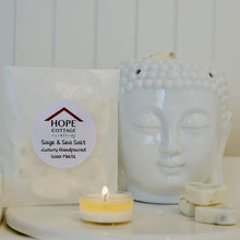 Load image into Gallery viewer, Sage & Sea Salt Wax Melts