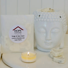 Load image into Gallery viewer, Sage & Sea Salt Wax Melts