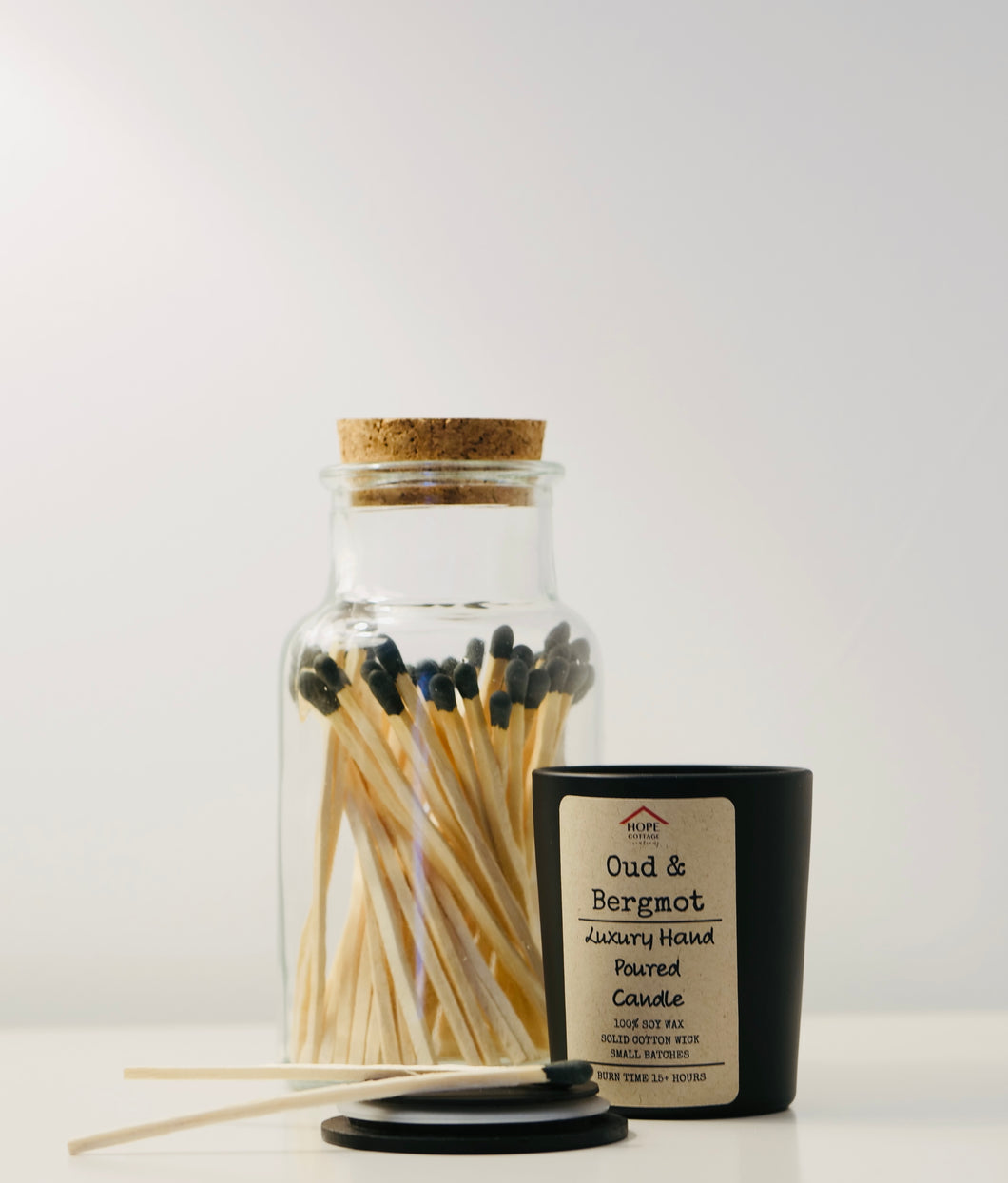 Oud & Bergmot Luxury Hand Poured Candle